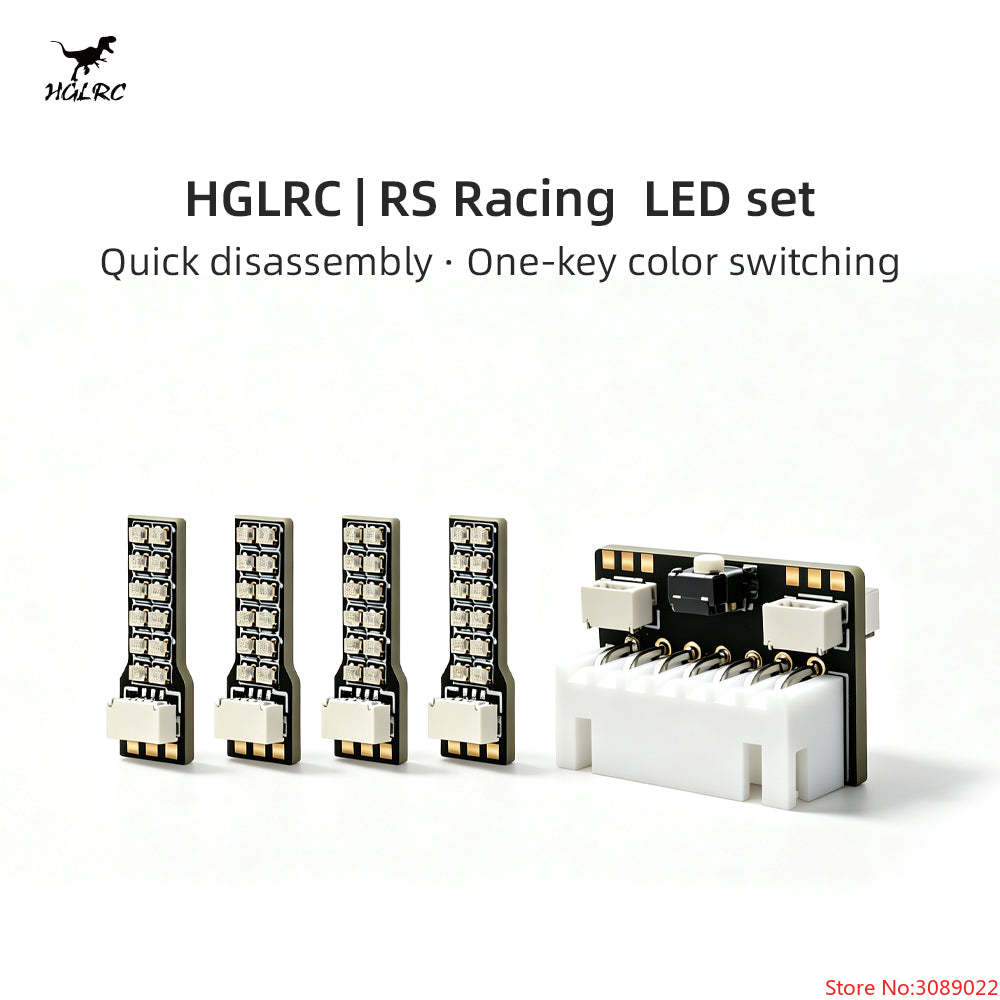 HGLRC RS Racing LED 4pcs 2812  - Drone Kit Plug And Play review and price
