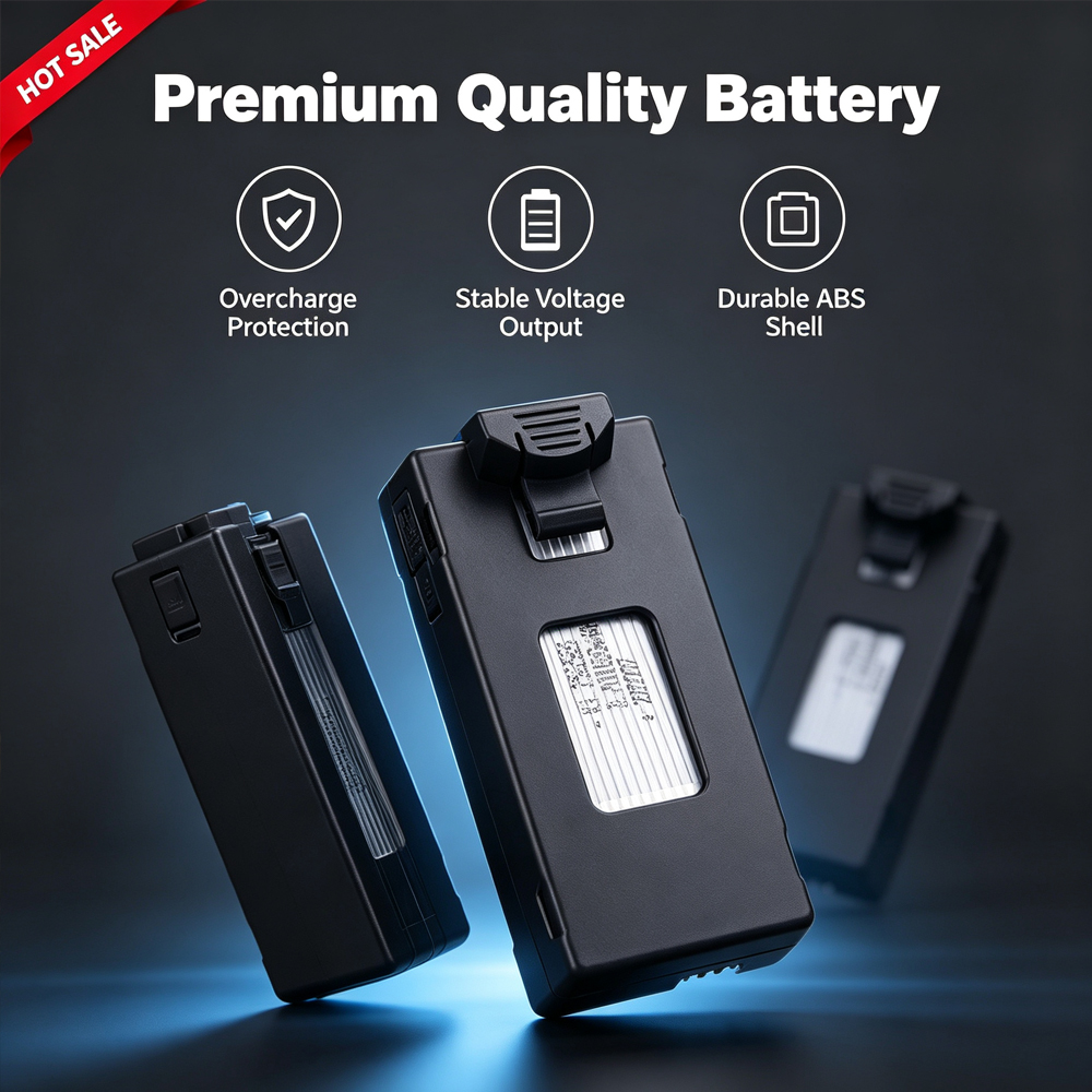 3.7V 1800Mah RC Drone Battery  - Eachine Drone E58 review and price